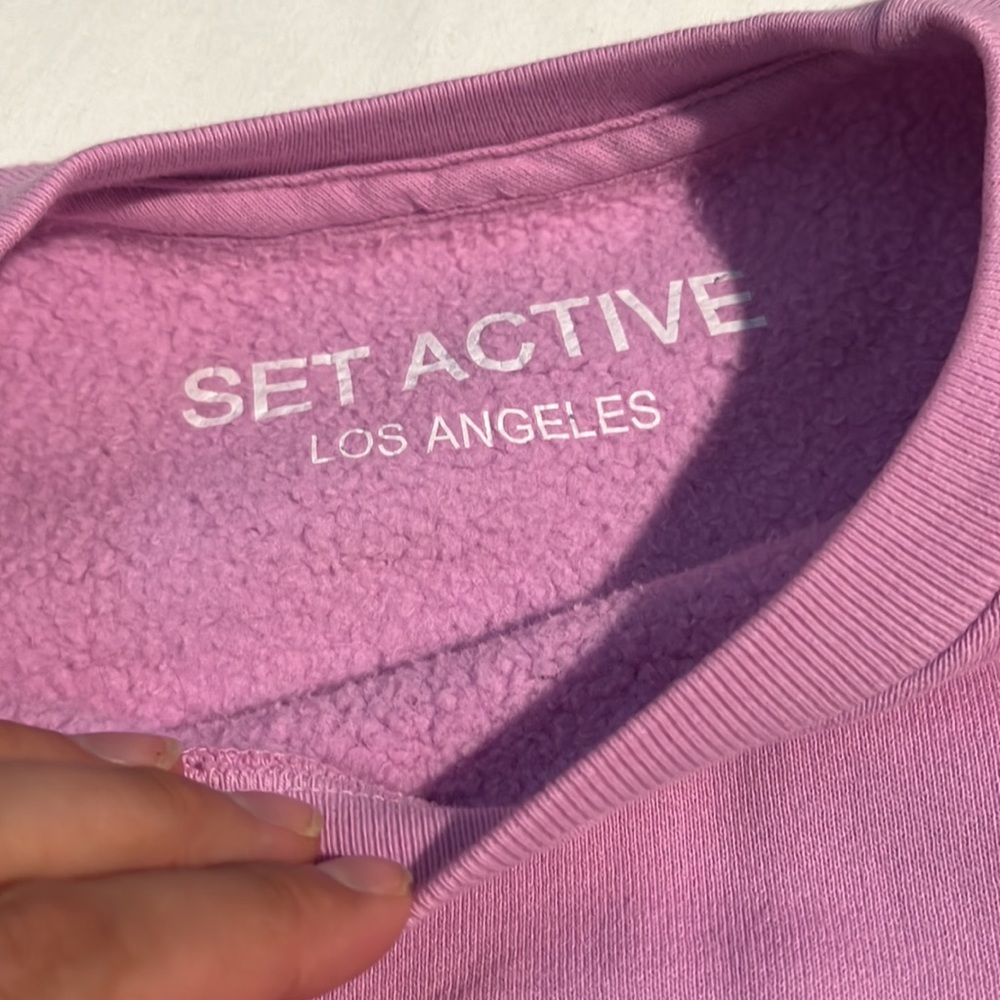 Set Active Cropped Crewneck - image 3